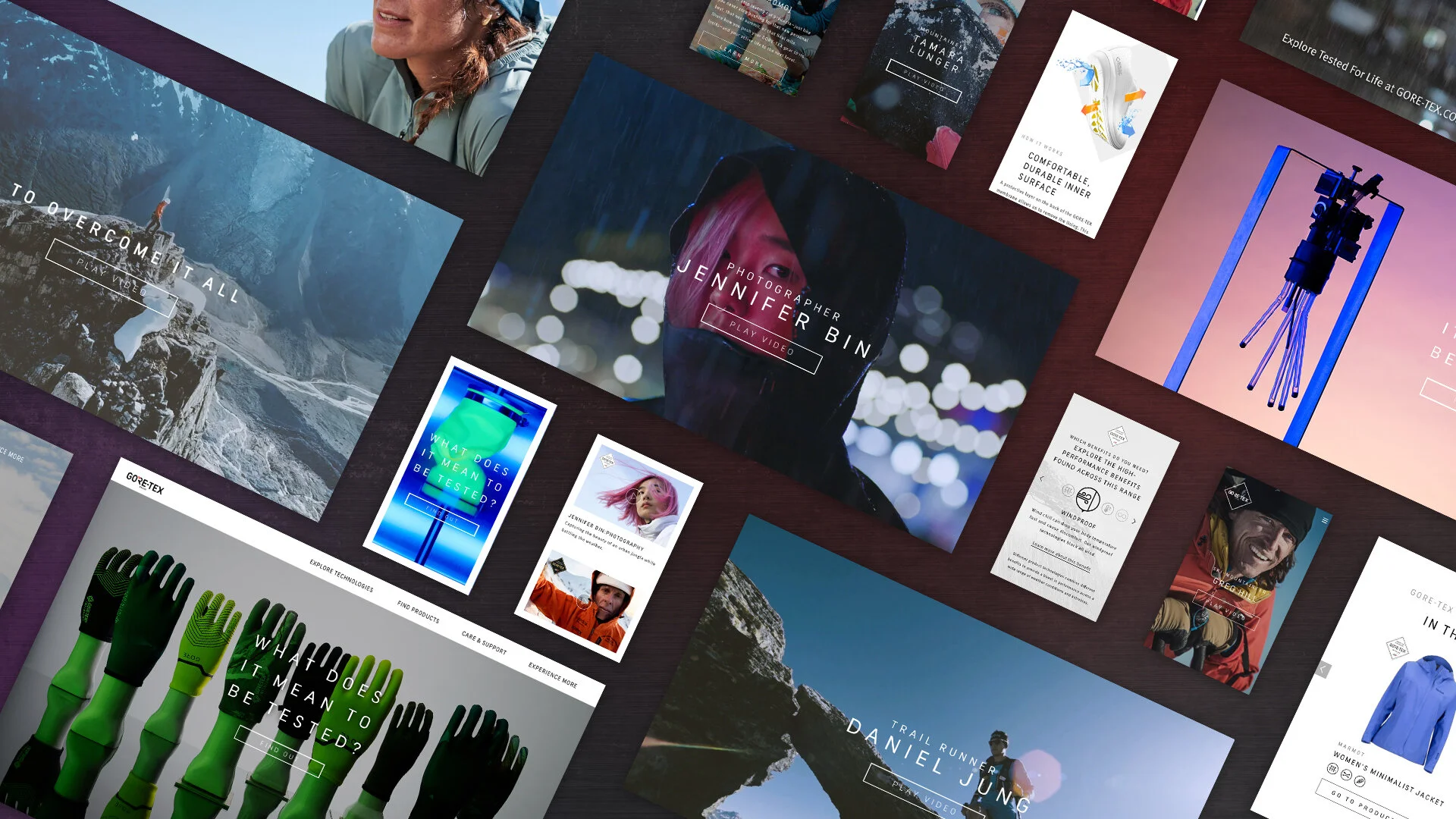 Gore-Tex brand and service development