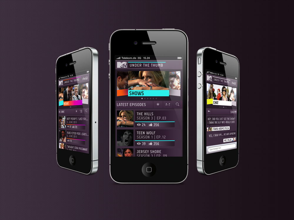 MTV Under The Thumb app